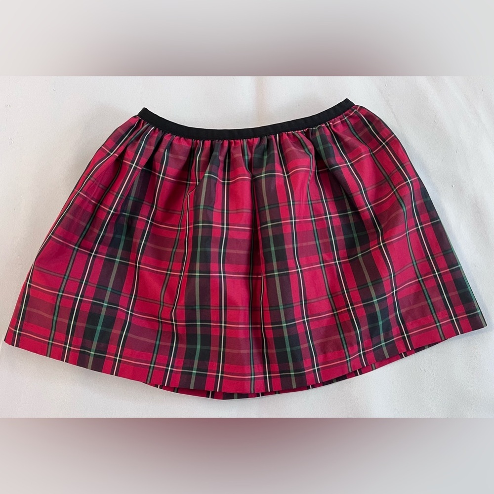 Polo Ralph‎ Lauren Girls Skirt Size 5 Multicolor Plaid elastic waist Pull on